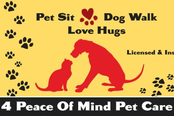 4 Peace of Mind Pet Care Logo