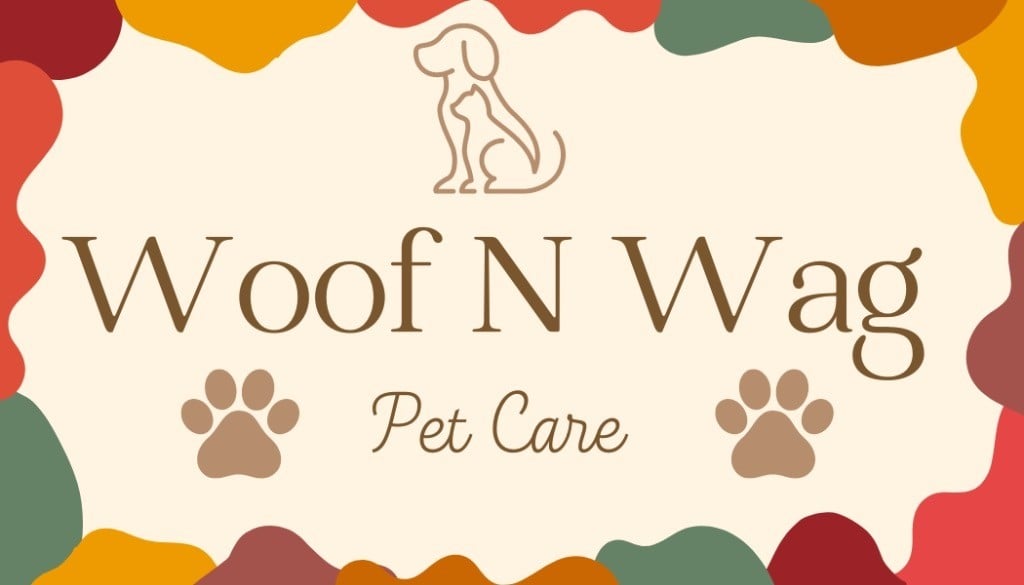 Woof N Wag Pet Care Logo
