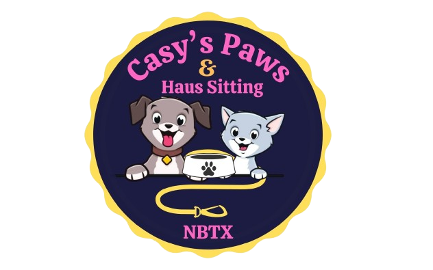 Casy’s Paws and Haus Sitting Logo