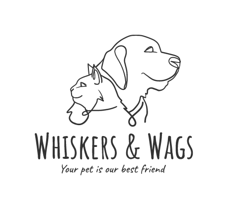 Whiskers and Wags Pet Services Logo