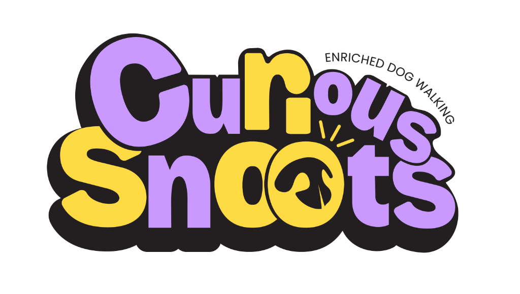 Curious Snoots Dog Walking Logo
