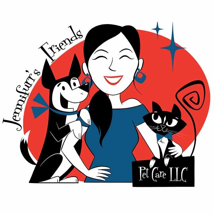 Jennifurr's Friends Pet Care, LLC Logo