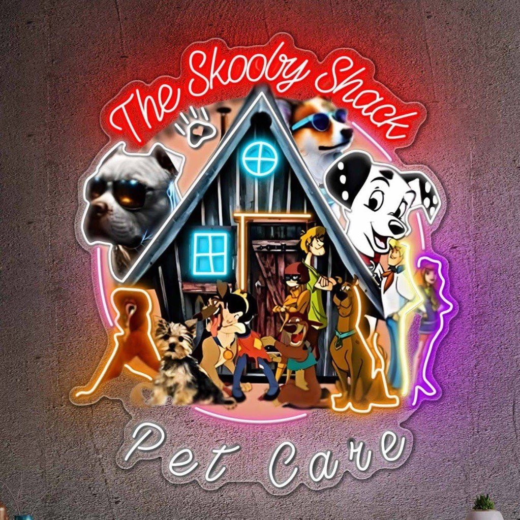 The Skooby Shack Pet Care Logo