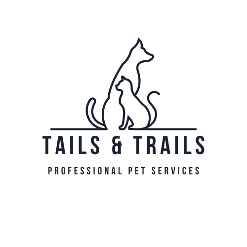 Tails and Trails Burlington Logo