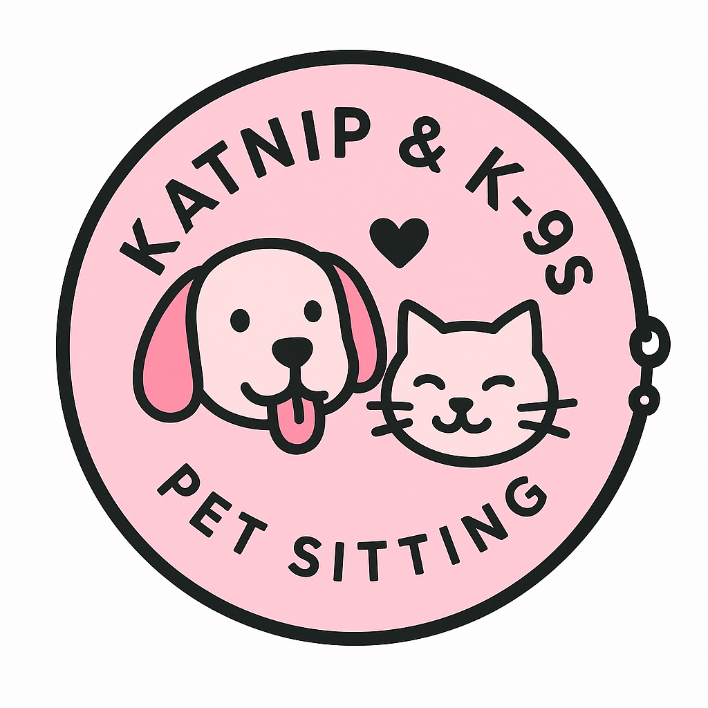 Katnip & K-9s Pet sitting Logo