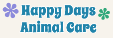 Happy Days Animal Care Logo