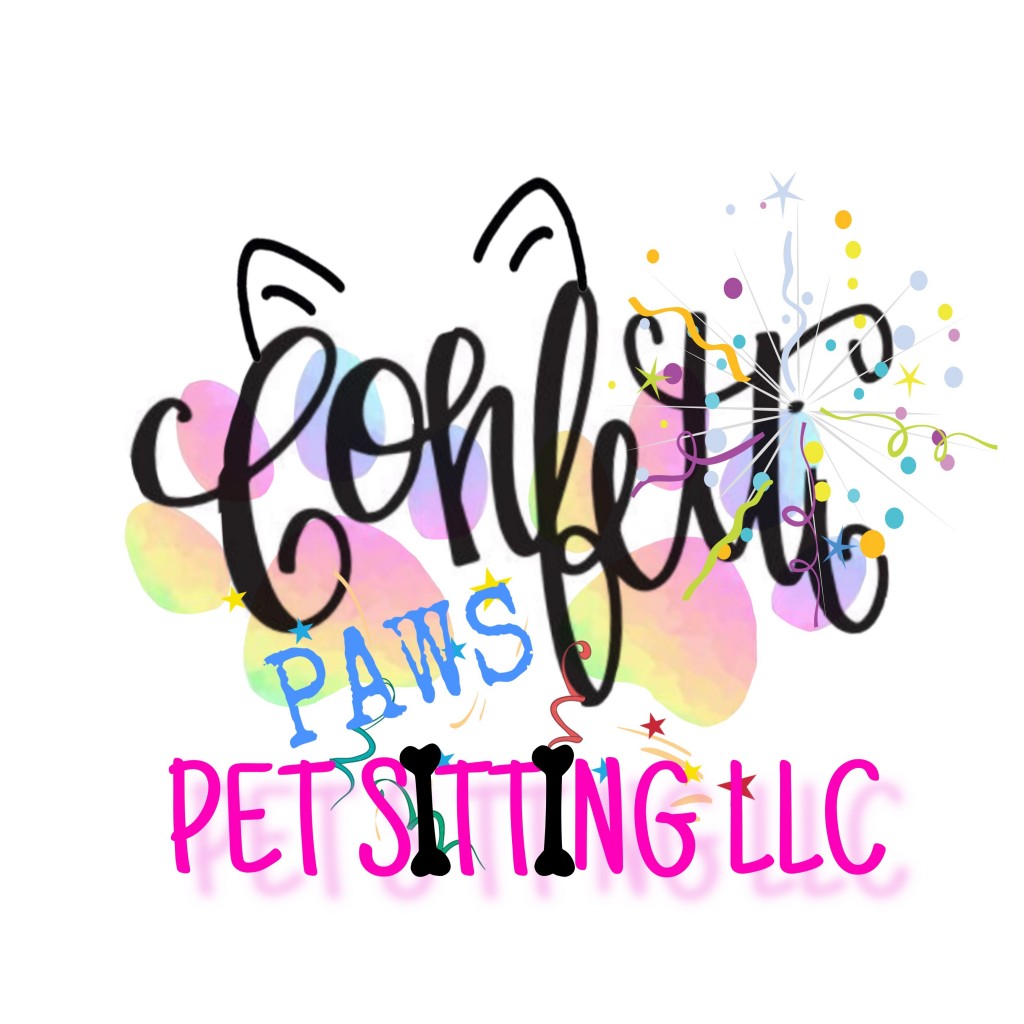 Confetti Paws Pet Sitting LLC Logo