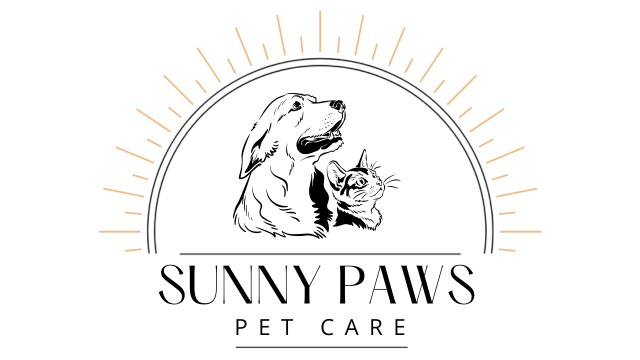 Sunny Paws Pet Care Logo