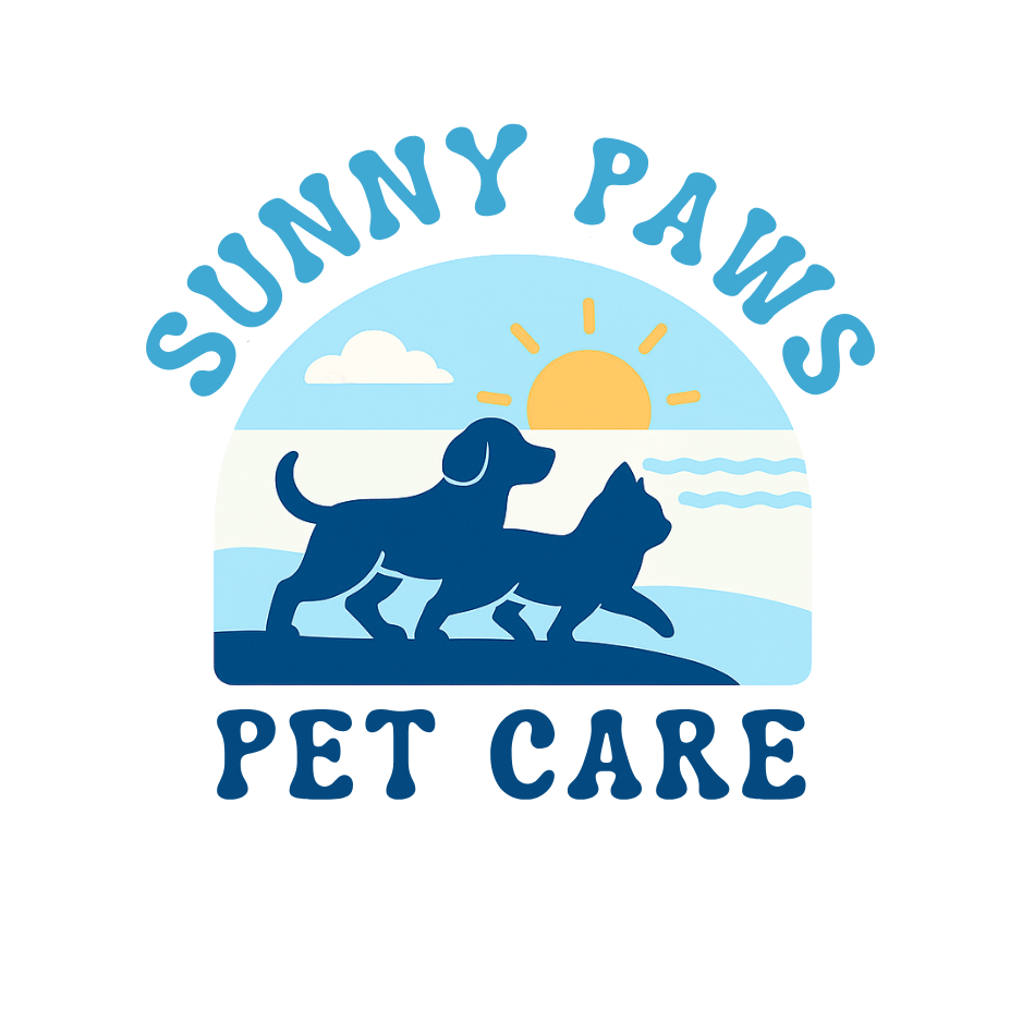 Sunny Paws Pet Care Logo
