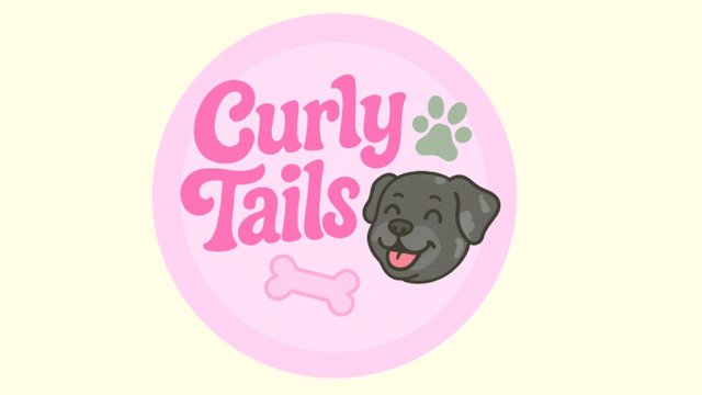 Curly Tails Pet Care Logo