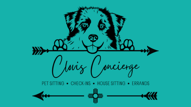 The Clovis Concierge and Pet Services Logo
