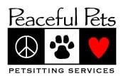 Peaceful Pets Pet Care Logo