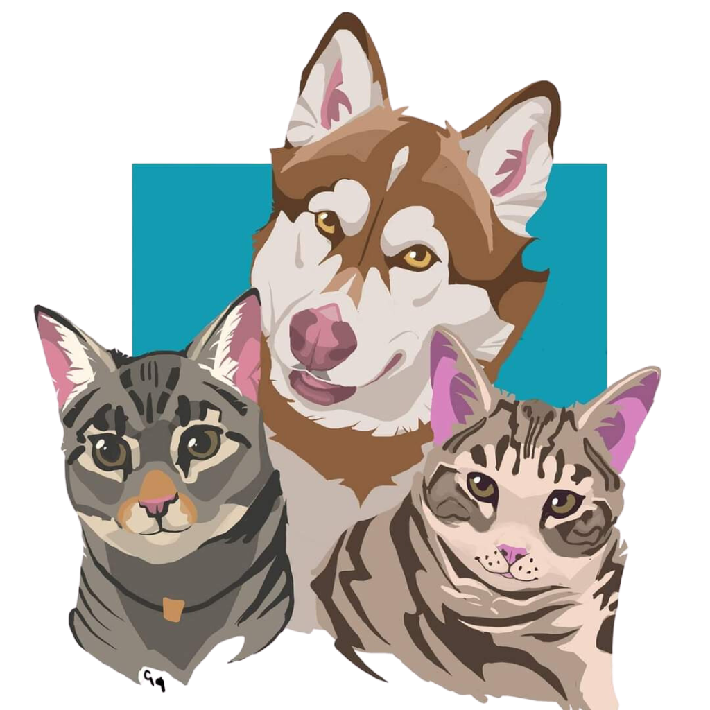 Snow Pups Pet Services Logo
