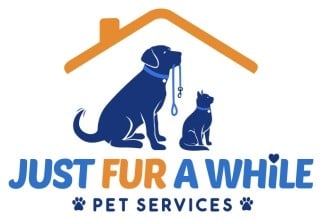 Just Fur A While Pet Services Logo