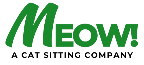 MEOW! A Cat Sitting Company Logo