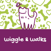 Wiggle and Walks Pet Care Logo