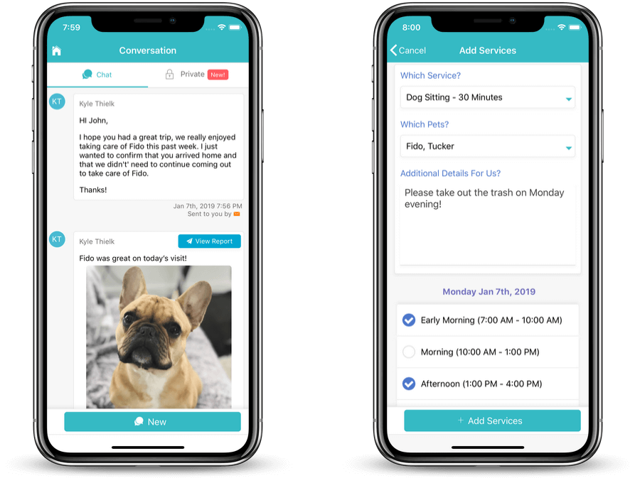 dog sitter app